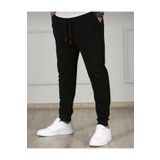 Adrift Relax family xf Erkek Yazlık Siyah Jogger Eşofman Altı Dar Paça Slim Fit RLX044513