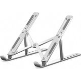 ADS-AL05 Alüminyum Ayarlı Laptop Standı, MacBook Notebook Yükseltici Tutucu, Katlanabilir Taşı