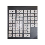 ADS TOYS Ahşap Büyük Harf Küçük Harf Öğrenme Geliştirme Puzzle Blokları
