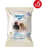 Adult Dog Tavuklu ve Balıklı Yetişkin Köpek Maması, 100 gr x 5 Adet, Tüm Irklar Için, Doğal, Şeker Içermez