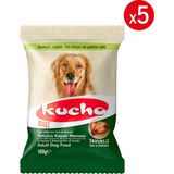 Adult Dog Tavuklu Yetişkin Köpek Maması, 100 gr x 5 Adet, Tüm Irklar Için, Doğal, Şeker Içermez