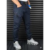 ADV Store Unısex Softshell Su Dayanıklı ve Rüzgar Geçirmez Içi Polarlı Kışlık Taktik Pantolon - 2XL - Lacivert