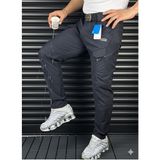 ADV Store Unısex Softshell Su Dayanıklı ve Rüzgar Geçirmez Içi Polarlı Kışlık Taktik Pantolon - 5XL - Antrasit