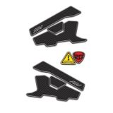 ADV350 ADV 350 Karbon Görünümlü Basamak Altı Koruyucu Pad 3D Kabartmalı Pad Sticker Etiket Redlinegrafik