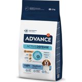 Advance 12 kg Medium Light Köpek Maması Balık İçerikli Türkiye Menşeli Ekonomik