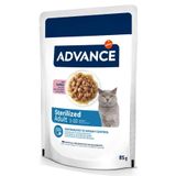 Advance Sterilised Turkey Hindi Etli Kısırlaştırılmış 85 gr Kedi Yaş Maması