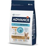 Advance Yorkshire Terrier Irk 1,5 kg Köpek Maması + Temizlik Mendili