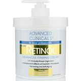 Advanced Clinicals Retinol Sıkılaştırıcı Krem Yaşlanma Karşıtı Etki 454 GR Yeşil Çay ve Aloe Vera İçerir