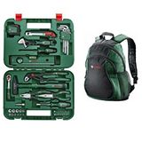 Advanced El Aleti Seti (52 Parça) - 1600a02by7 + Bosch Sırt Çantası Renksiz