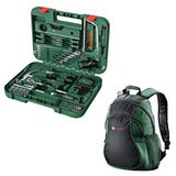 Advanced El Aleti Seti V2 64 Parça - 1600a02zb3 + Bosch Sırt Çantası Renksiz