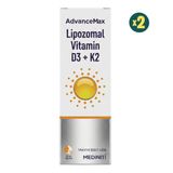 Advancemax Lipozomal Vitamin D3 K2 2x30 ml Sprey