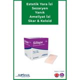 Advancis Yara, Sezaryen ,Yanık ,Ameliyat İzi Bırakmayan 4cm x 1,5 Estetik UK Siltape Soft Silikon Bant