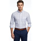 Advante Erkek Klasik Uzun Kol Tek Cepli Piti Kareli Gömlek BGL-ST05485 - Mavi - 2XL