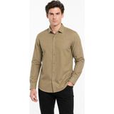 Advante Erkek Spor Silim Fit Pamuklu Yazlık Gömlek BGL-ST05379 - Vizon