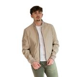Advante Fermuar Kapamalı Yan Cepli İçi Astarlı Regular Fit Baharlık Pilot Mont KREM 50