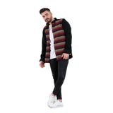ADVANTE SLİMFİT PARÇA DESENLİ ERKEK ODUNCU GÖMLEK BORDO L