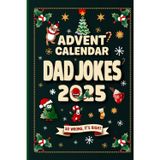 Advent calendar Dad Jokes 2025: 24 Days of Clean Holiday Humor to Bring Smiles to Men, Women, and Kids