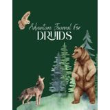 Adventure Journal for Druids: Notebook designed to keep notes and track a druid players skills and movements, designed with druidic imagery inside and out.