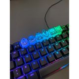 Adventure Time 6'lı Keycap Seti Rgb Uyumlu Mekanik Klavye Tuş B