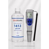 Adwa AD31 Ec/tds Metre Iletkenlik Ölçer + 1413 Μs/cm 1 Litre Kalibrasyon Solüsyonu Seti - Gri