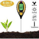 Adwa Toprak Nem Isı Ph Işık Ölçer 4-In-1 - yok