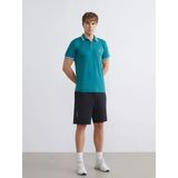 Adze 33782-ADZ33782 Baskılı Polo Yaka Erkek T-Shirt