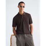 Adze ADZ17YD1EK73620 Koyu Mavi Polo Yaka Erkek T-Shirt