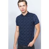 Adze ADZ8609 Lacivert Polo Yaka Erkek T-Shirt