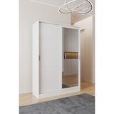 AE-3071 Patentli Ideal Aynalı Vestiyer Portmanto Ayakkabılık Raflı Askılıklı, Beyaz