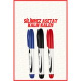 AE Market Silinmez Kalem Asetatlı Yuvarlak Uç Karton Fayans Ahşap Kalemi