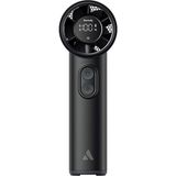 Aecooly PM02 Dijital LED Göstergeli Mist Chill Özellikli 5 Kademeli Cold Air Portatif Soğutucu El Fanı - Koyu Siyah