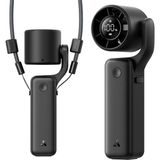 Aecooly Portatif Soğutucu El Fanı Aecooly LED Göstergeli Mini Şarjlı Vantilatör - 001-Siyah
