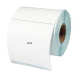 AEE® 100x100 Termal Etiket 500 Sarım – Kargo Etiketi Yapışkanlı Ribon Gerektirmez | Suya Dayanıklı Barkod Etiketi Renkli Zemin Tırtıklı Kolay Koparma Lazer Yazıcı Etiketi