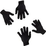 AEE® 2 Çift Kışlık Eldiven – Unisex Örme Siyah Eldiven | Erkek Kadın Eldiven | Sıcak Tutan Yumuşak Kumaş, Günlük ve Outdoor Kullanım İçin