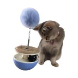 AEE® 5 Özellikli İnteraktif XL Kedi Oyuncağı Hacıyatmaz Tüylü Peluş Tırmalama İpi Zilli Top Tower of Tracks