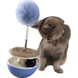Aee® 5 Özellikli Interaktif Xl Kedi Oyuncağı Hacıyatmaz Tüylü Peluş Tırmalama Ipi Zilli Top Tower Of