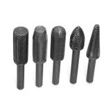 AEE® 5 Parça Metal Törpüleme ve Demir Aşındırma Uç Seti – Matkap Uyumlu Döner Törpü Uçları, Ahşap Metal ve Yumuşak Malzemeler İçin Farklı Şekillerde Freze ve Aşındırma Seti