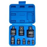 AEE® 8 Parça Profesyonel Lokma Adaptör Seti Cr-V Lokma Dönüştürücü Adaptör Seti 1/4" 3/8" 1/2" 3/4" 1" Çevirici Adaptör Havalı Somun Sıkma Tabanca Uyumlu Darbeli Matkap El Lokması Adaptörü
