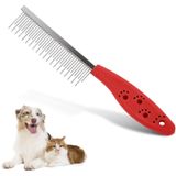 AEE® Kedi Köpek Tüy Açıcı Tarak | Tek Taraflı Gıdık Açıcı Metal Dişli Pet Tarağı | Tüy Toplama & Kıtık Düğüm Açıcı
