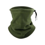 AEE® Unisex Boyunluk Kışlık Polar Ayarlanabilir Bere Kulak Ağız Rüzgar Kesici (Haki)