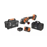 AEG 18-115BLPX2-502T BEWS 2x5 Ah 125 mm Şarjlı Taşlama Makinesi