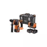 Aeg Bbh 18Bl2-602C Çift Akülü 6 Ah Kırıcı-Delici