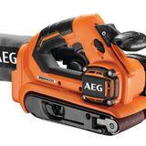 AEG BHBS18-75BL-0 akülü bant zımparası, 18 V, toz emici, bant uzunluğu 457 mm/zımpara genişliği: 75 mm, pilsiz -BHBS18-75BL-0