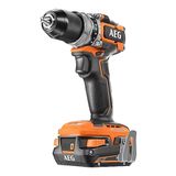 AEG BSB 18SBL-202C Kömürsüz Çift Akülü 18 V 2 AH Darbeli Matkap