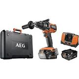 AEG BSB18BL2-602K 18V 6AH Çift Akülü Kömürsüz Darbeli Matkap