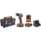 AEG BSB18SBL-202TBLK1 2 Ah 2 Akülü Kömürsüz Darbeli Matkap
