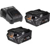 Aeg Set LL1850SHD 2x5 Ah Yedek Akü + AL18G Şarj Cihazı