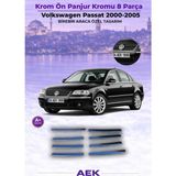 AEK Modern Vw Passat B3 Ön Panjur 2000-2005 Paslanmaz Çelik