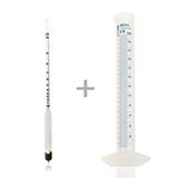 Aek-Tech Aek-tech 0-100 Alkolmetre Hidrometre Ve Mezür Seti
