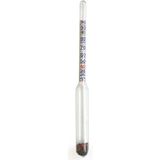 Aek-Tech Alkolmetre 0-100 Kısa Form 13.5 cm Şeffaf Renkli Kullanım Tipi ile Ölçüm
